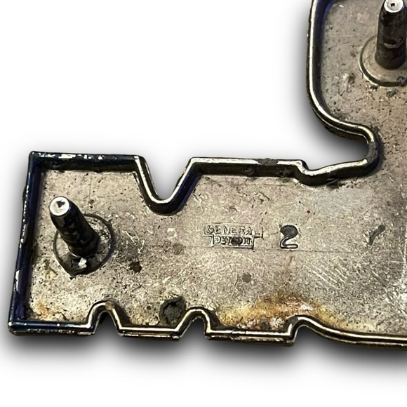 1978 1979 Ford Truck F100 Custom Emblem Fender Badge OEM - Picture 3 of 3